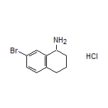 7-Bromo-1,2,3,4-tetrahydronaphthalen-1-amine Hydrochloride
