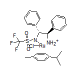 [N-[(1R,2R)-2-(Amino-κN)-1,2-diphenylethyl]-1,1,1-trifluoromethanesulfonamidato-κN]chloro[(1,2,3,4,5,6-η)-1-methyl-4-(1-methylethyl)benzene]ruthenium