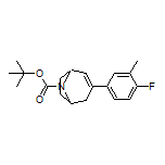 8-Boc-3-(4-fluoro-3-methylphenyl)-8-azabicyclo[3.2.1]oct-2-ene