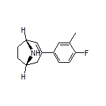 (1R,5S)-3-(4-Fluoro-3-methylphenyl)-8-azabicyclo[3.2.1]oct-2-ene