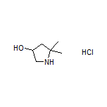 5,5-Dimethylpyrrolidin-3-ol Hydrochloride