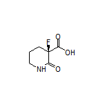 (R)-3-Fluoro-2-oxopiperidine-3-carboxylic Acid