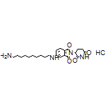 5-[(10-Aminodecyl)amino]-2-(2,6-dioxopiperidin-3-yl)isoindoline-1,3-dione Hydrochloride