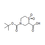 4-Boc-thiomorpholine-2-carboxylic Acid 1,1-Dioxide