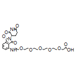 17-[[2-(2,6-Dioxopiperidin-3-yl)-1,3-dioxoisoindolin-4-yl]amino]-3,6,9,12,15-pentaoxaheptadecan-1-oic Acid