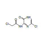2-Chloro-N-(6-chloro-3-oxo-3,4-dihydropyrazine-2-yl)acetamide
