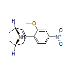 (1R,5S)-3-(2-Methoxy-4-nitrophenyl)-8-azabicyclo[3.2.1]oct-2-ene