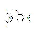 (1S,5R)-3-(2-Methoxy-4-nitrophenyl)-8-azabicyclo[3.2.1]oct-2-ene