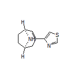 4-[(1S,5R)-8-Azabicyclo[3.2.1]oct-2-en-3-yl]thiazol