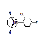 (1R,5S)-3-(2-Chloro-4-fluorophenyl)-8-azabicyclo[3.2.1]oct-2-ene