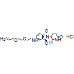 5-[[2-[2-(2-Aminoethoxy)ethoxy]ethyl]amino]-2-(2,6-dioxopiperidin-3-yl)isoindoline-1,3-dione Hydrochloride