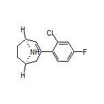 (1S,5R)-3-(2-Chloro-4-fluorophenyl)-8-azabicyclo[3.2.1]oct-2-ene