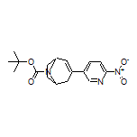 8-Boc-3-(6-nitro-3-pyridyl)-8-azabicyclo[3.2.1]oct-2-ene