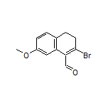 2-Bromo-7-methoxy-3,4-dihydronaphthalene-1-carbaldehyde
