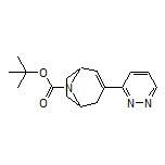 8-Boc-3-(3-pyridazinyl)-8-azabicyclo[3.2.1]oct-2-ene