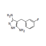 4-(3-Fluorobenzyl)-1H-pyrazole-3,5-diamine