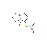 rel-N-[(1S,7aR)-Hexahydro-1-pyrrolizinyl]acetamide