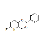 3-(Benzyloxy)-6-fluoropicolinaldehyde