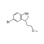 5-Bromo-3-(2-methoxyethyl)indoline