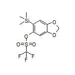 6-(Trimethylsilyl)benzo[d][1,3]dioxol-5-yl Trifluoromethanesulfonate