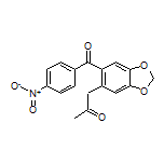 1-[6-(4-Nitrobenzoyl)benzo[d][1,3]dioxol-5-yl]-2-propaneone