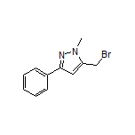 5-(Bromomethyl)-1-methyl-3-phenylpyrazole