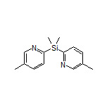 Dimethylbis(5-methyl-2-pyridyl)silane