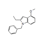 1-Benzyl-2-ethyl-4-methoxy-1H-indole