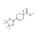4-Fluoro-4-(methoxycarbonyl)cyclohex-1-ene-1-boronic Acid Pinacol Ester