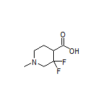 3,3-Difluoro-1-methylpiperidine-4-carboxylic Acid
