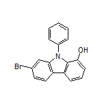 7-Bromo-9-phenyl-9H-carbazol-1-ol