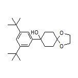 8-(3,5-Di-tert-butylphenyl)-1,4-dioxaspiro[4.5]decan-8-ol