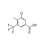 3-Chloro-4-methyl-5-(trifluoromethyl)benzoic Acid