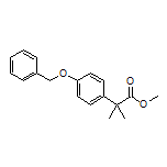 Methyl 2-[4-(Benzyloxy)phenyl]-2-methylpropanoate