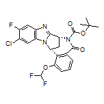 (7R,14R)-6-Boc-11-chloro-1-(difluoromethoxy)-10-fluoro-6,7-dihydro-7,14-methanobenzo[f]benzo[4,5]imidazo[1,2-a][1,4]diazocin-5(14H)-one