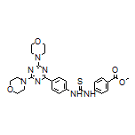 Methyl 4-[3-[4-(4,6-Dimorpholino-1,3,5-triazin-2-yl)phenyl]thioureido]benzoate