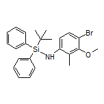 N-(4-Bromo-3-methoxy-2-methylphenyl)-1-(tert-butyl)-1,1-diphenylsilanamine