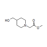 Methyl 2-[4-(Hydroxymethyl)piperidin-1-yl]acetate