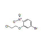 4-Bromo-2-(2-chloroethoxy)-1-nitrobenzene