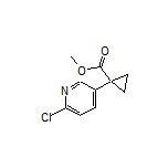 Methyl 1-(6-Chloropyridin-3-yl)cyclopropanecarboxylate