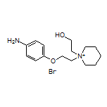 1-[2-(4-Aminophenoxy)ethyl]-1-(2-hydroxyethyl)piperidin-1-ium  Bromide