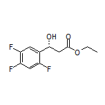 Ethyl (R)-3-Hydroxy-3-(2,4,5-trifluorophenyl)propanoate