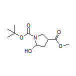 Methyl 1-Boc-5-hydroxypyrrolidine-3-carboxylate