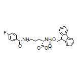(S)-2-(Fmoc-amino)-6-(4-fluorobenzamido)hexanoic Acid