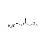 (E)-4-Methoxy-3-methylbut-2-en-1-amine
