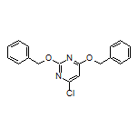 2,4-Bis(benzyloxy)-6-chloropyrimidine