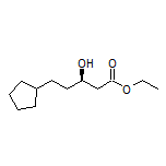 Ethyl (R)-5-Cyclopentyl-3-hydroxypentanoate