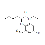 Ethyl 2-(4-Bromo-2-formylphenoxy)hexanoate
