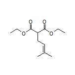 Diethyl 2-(3-Methylbut-2-en-1-yl)malonate