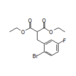 Diethyl 2-(2-Bromo-5-fluorobenzyl)malonate